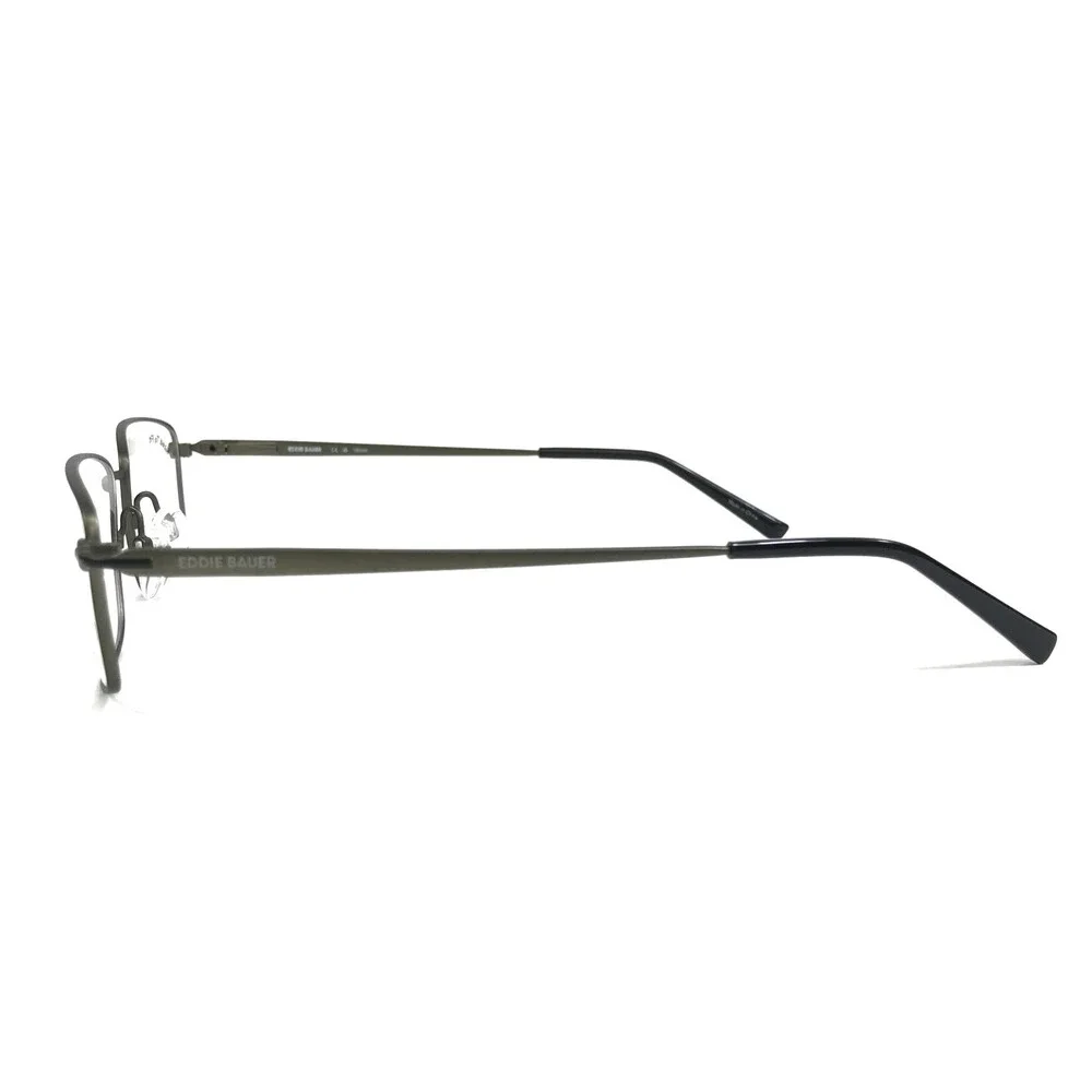 Eddie Bauer Eyeglasses Frames EB32087 GN Green Full Rim Titanium 57-17-150